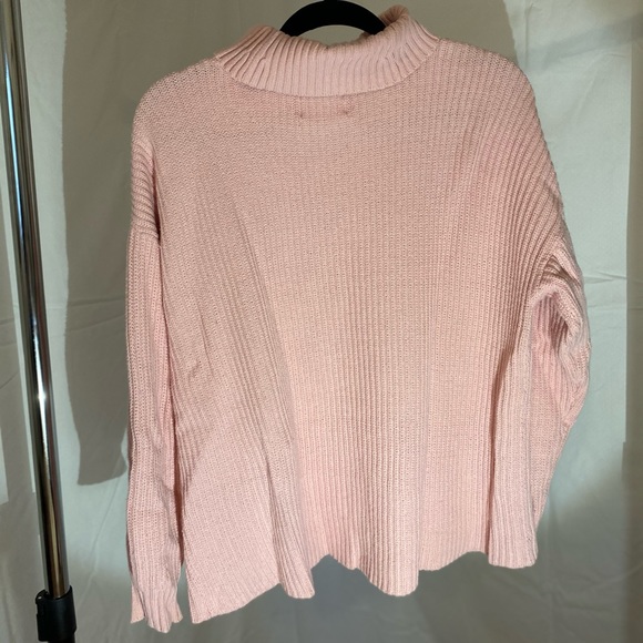 ✨💕JUSTICE💕✨ -Pink Turtle Neck - Picture 2 of 3